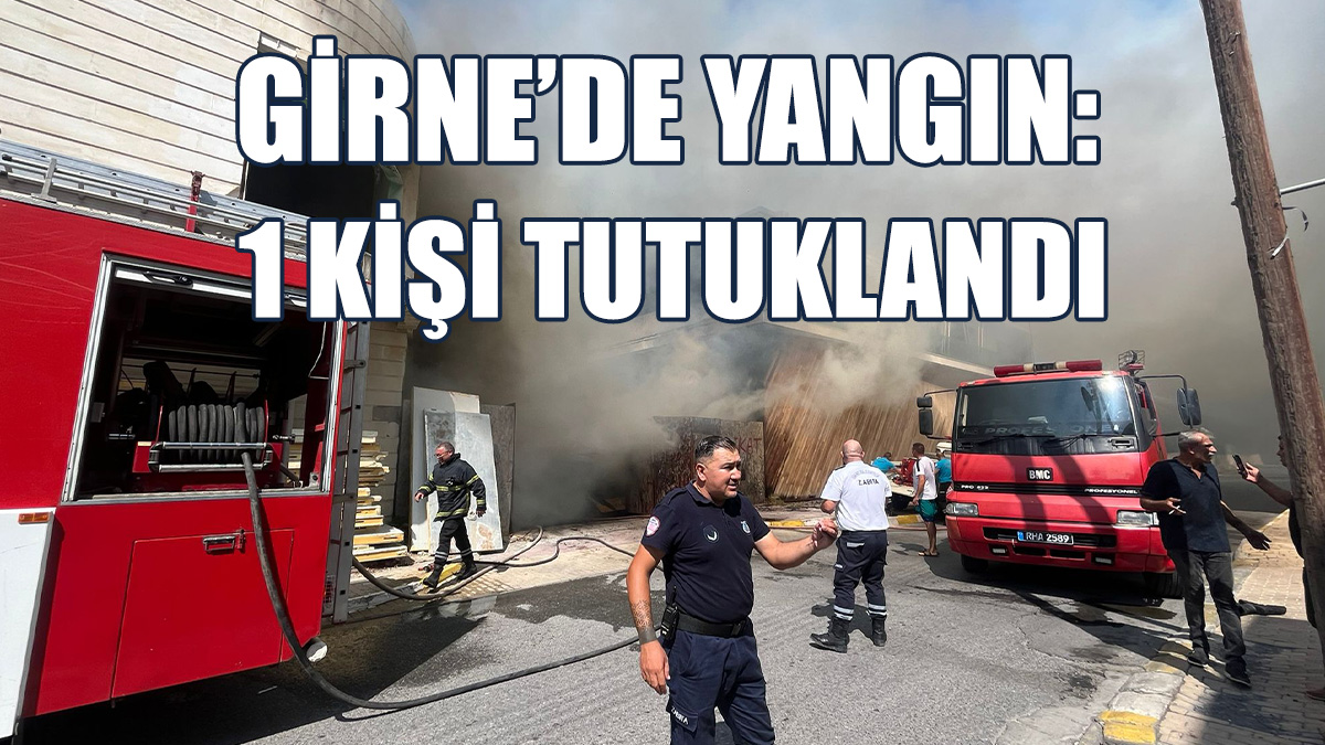 Yangın Kaynak Makinesinden Çıkan Kıvılcımlardan Çıktı