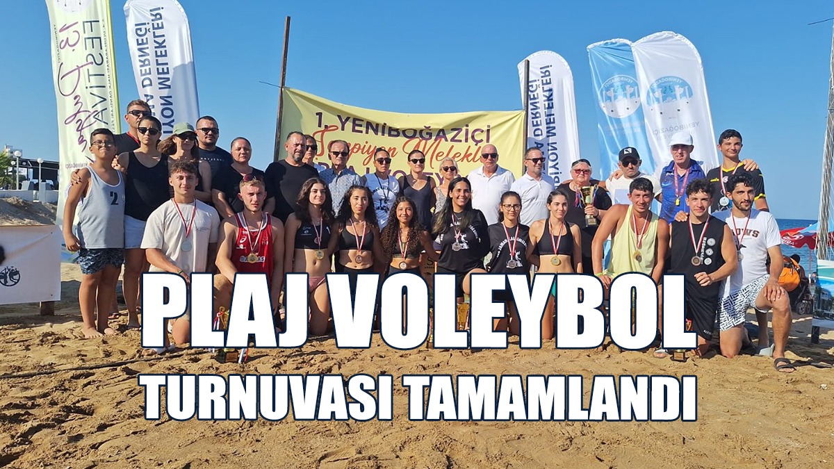 Yeniboğaziçi Şampiyon Melekler Plaj Voleybol Turnuvası Tamamlandı