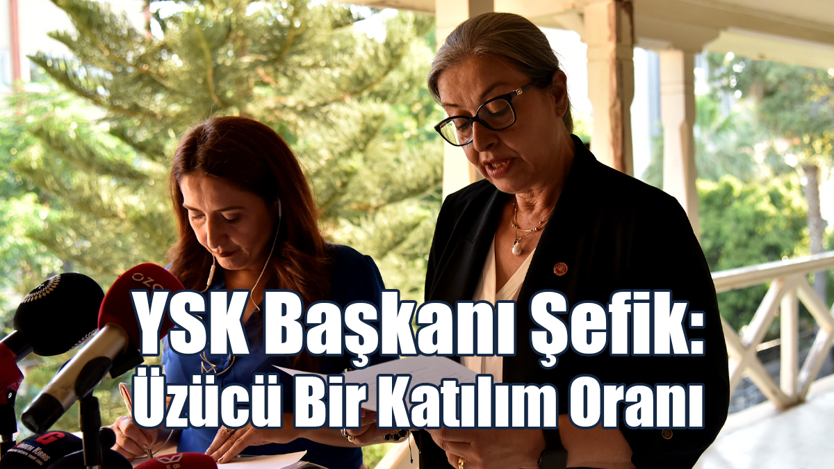 YSK Başkanı Şefik: Üzücü Bir Katılım Oranı