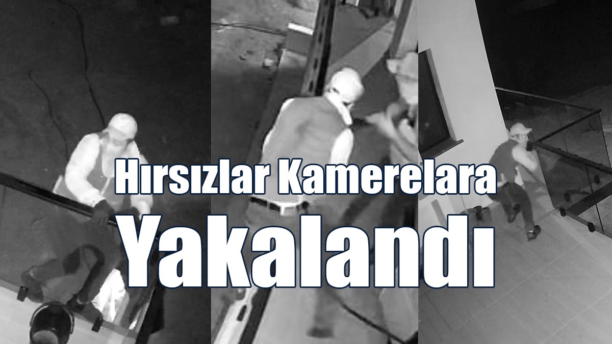 Hırsızlar Kamerelara Yakalandı: Hırsızların Bıçak Taşıdığı Görülüyor