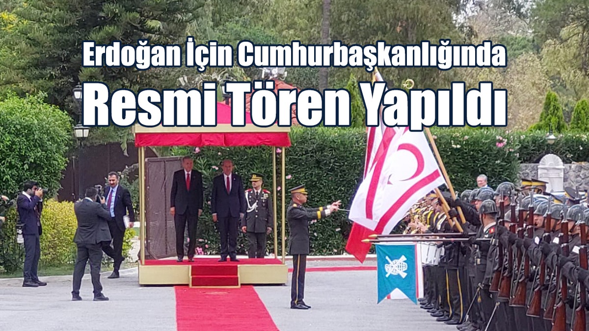 Erdoğan İçin Cumhurbaşkanlığında Resmi Tören Yapıldı