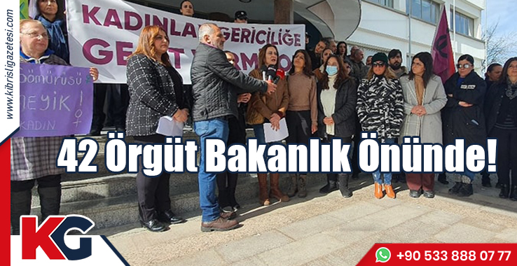 42 Örgüt Bakanlık Önünde!