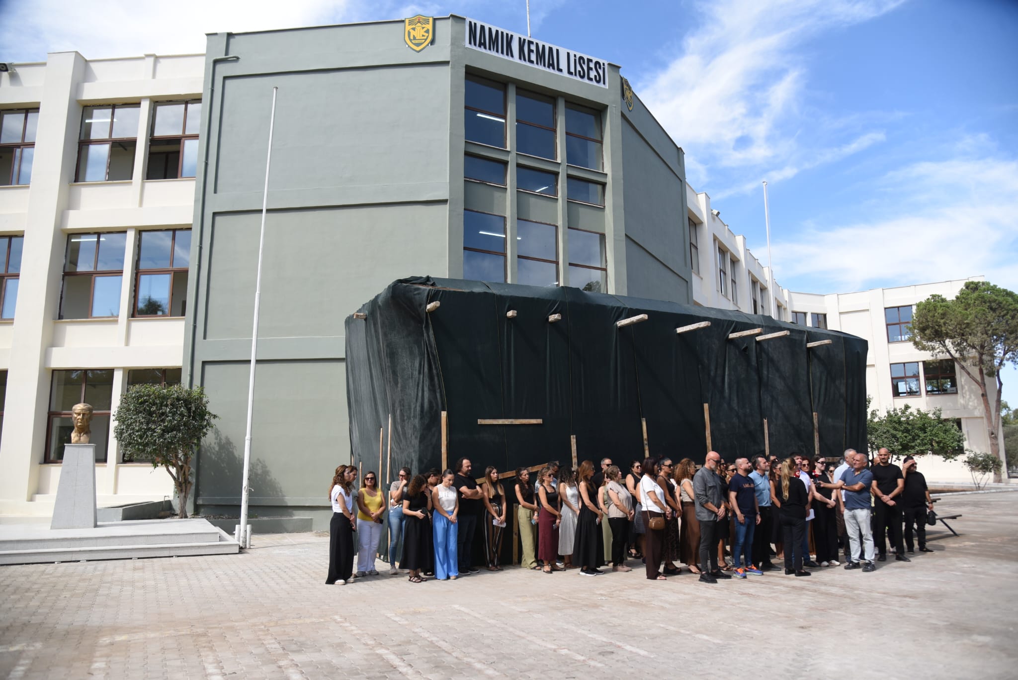 KTOEÖS: Namık Kemal Lisesi’nde inşaat üç yıldır tamamlanmadı