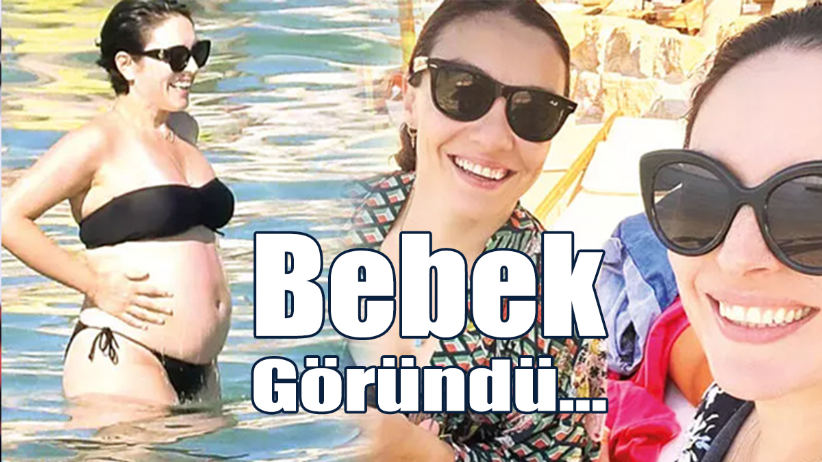 Bebek Göründü... Ezgi Mola Doğum İçin Gün Sayıyor