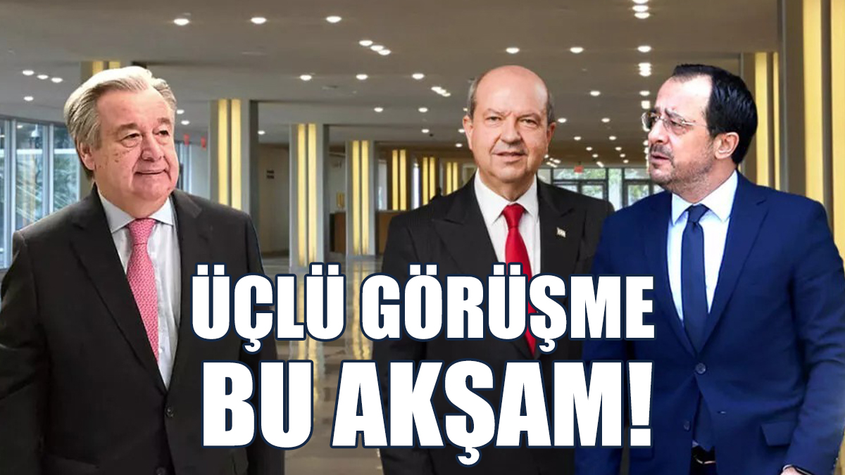 Üçlü Görüşme Bu Akşam!