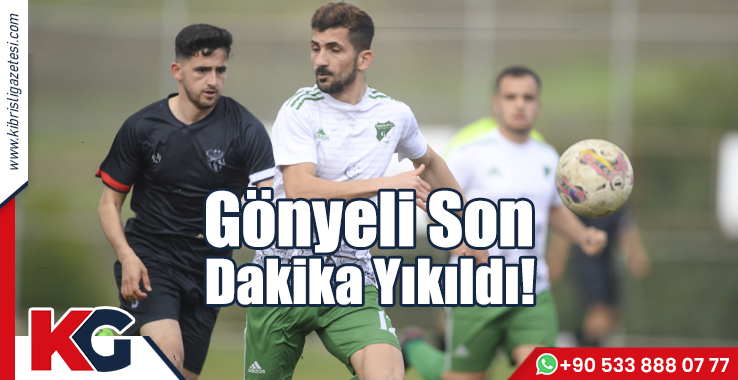 Gönyeli Son Dakika Yıkıldı!
