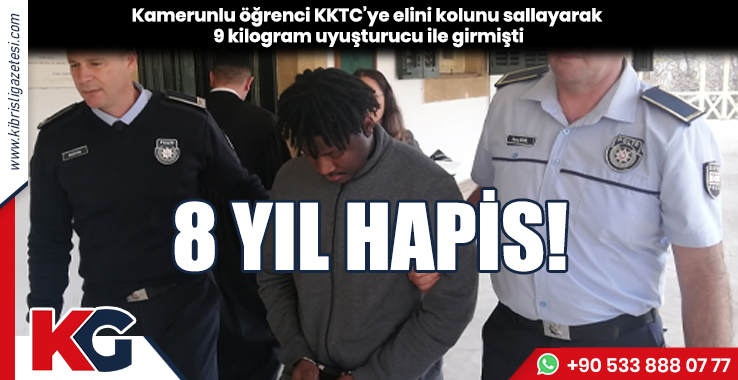 8 YIL HAPİS!