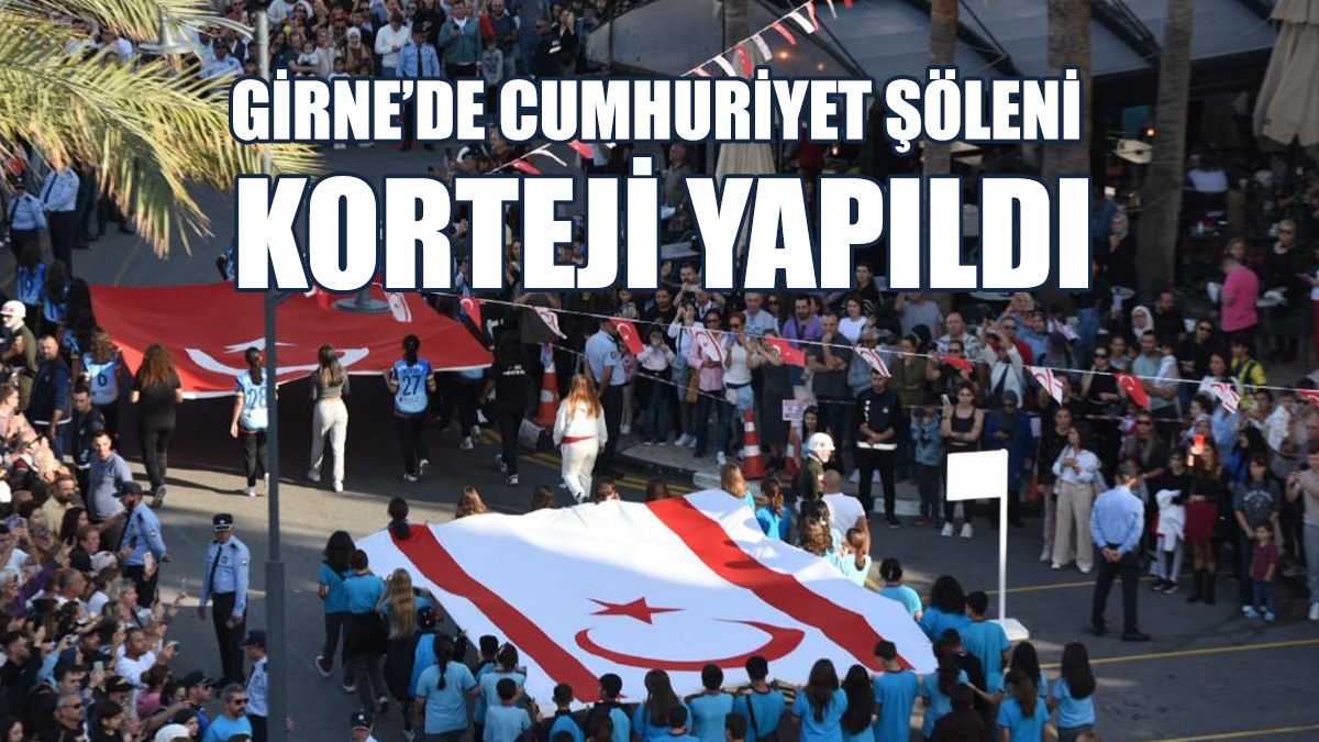 Yürüyüş Girne Belediyesi Önünde Başlayıp, Atatürk Anıtı’na Kadar Sürdü