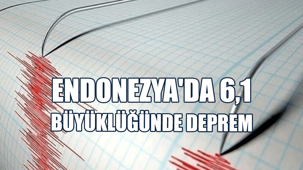 Endonezya'nın Cava Adası'nda 6,1 Büyüklüğünde Deprem