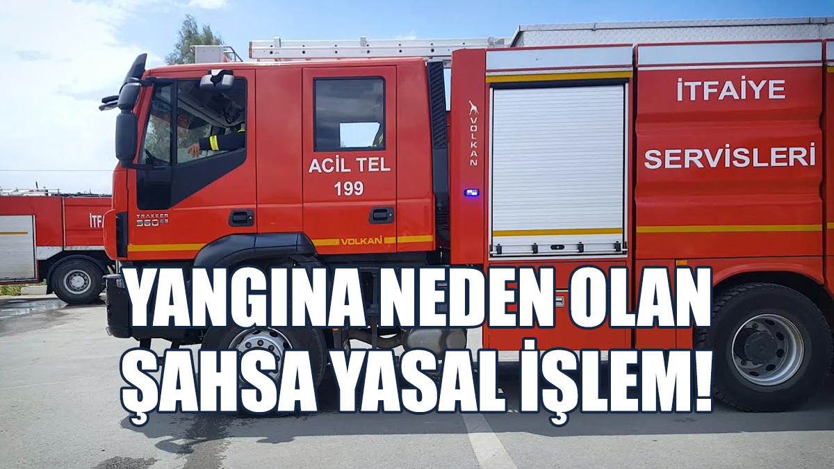 İzinsiz Ateş Yaktı...