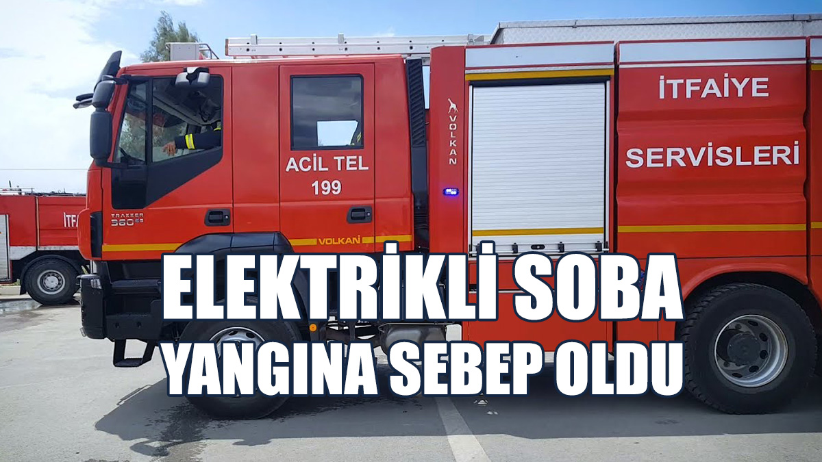 Lefkoşa'da Ev Yangını