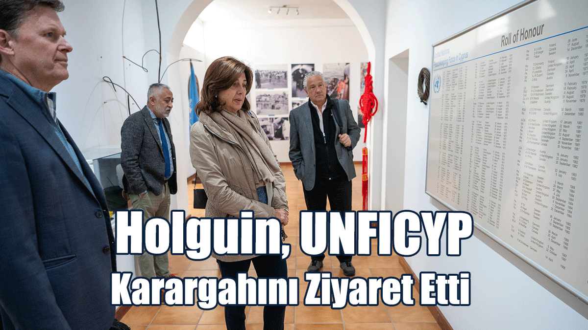 BMGS’nin Kıbrıs Şahsi Temsilcisi UNFICYP Karargahını Ziyaret Etti