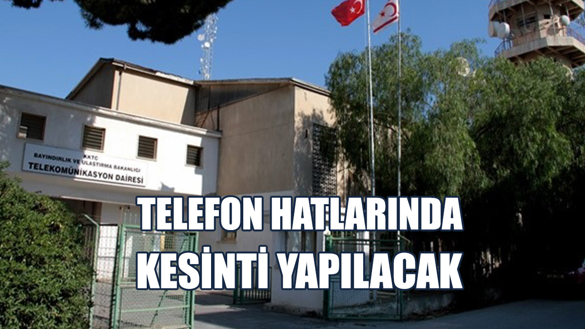 Gazi Mustafa Kemal Bulvarı Üzerinde Telefon Hatlarında Kesinti Yapılacak