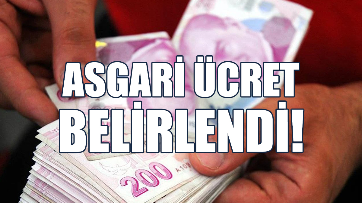 Yeni Asgari Ücret Belli Oldu!