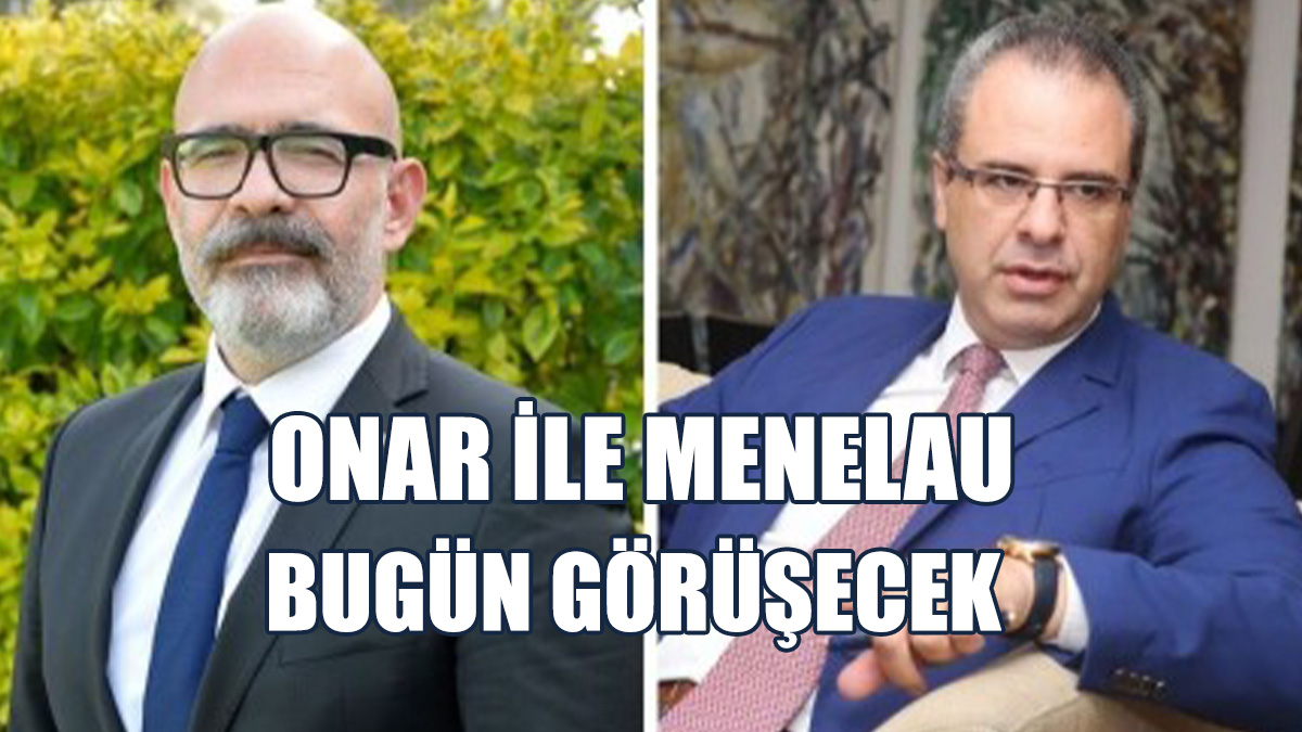 Onar İle Menelau Cenevre Öncesi Görüşüyor