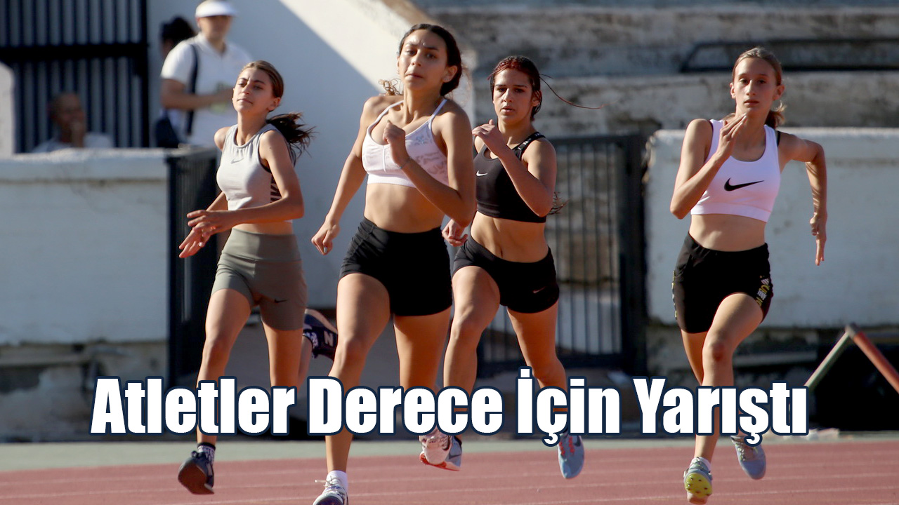 Atletler Derece İçin Yarıştı