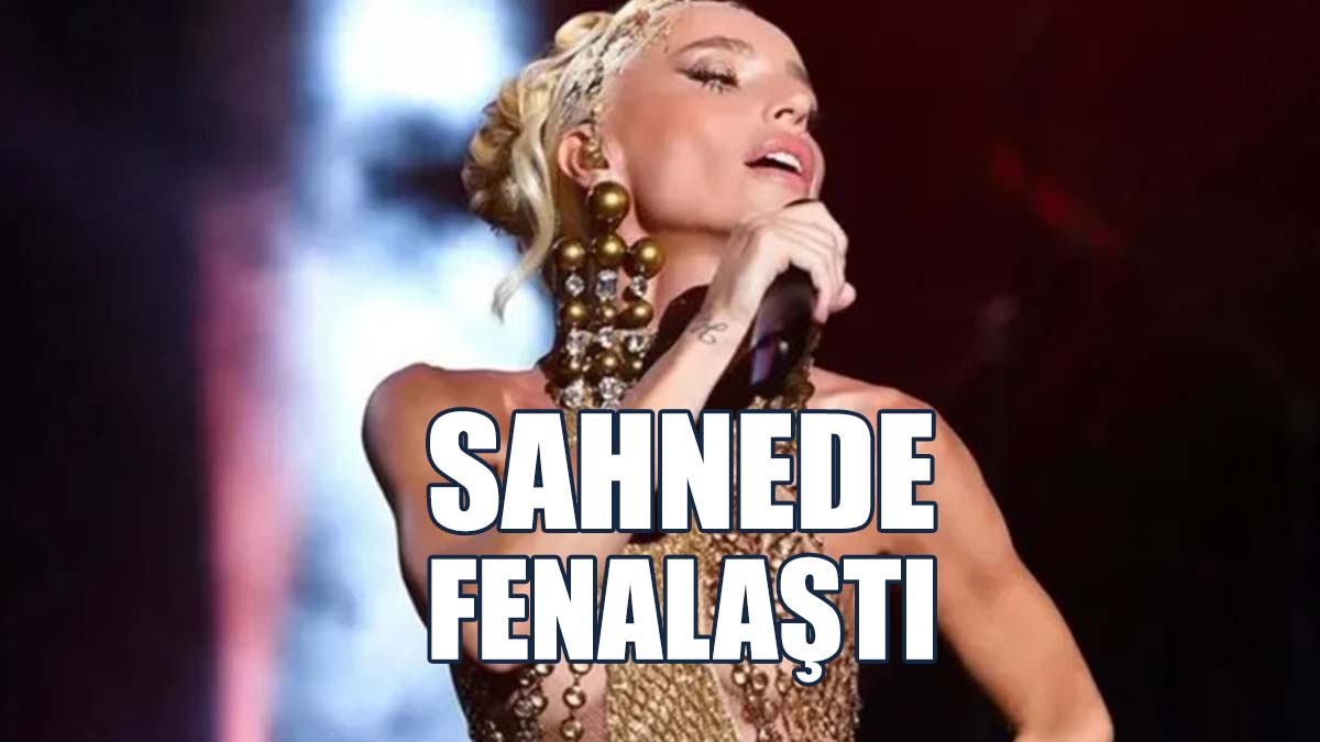 Gülşen Sahnede Fenalaştı