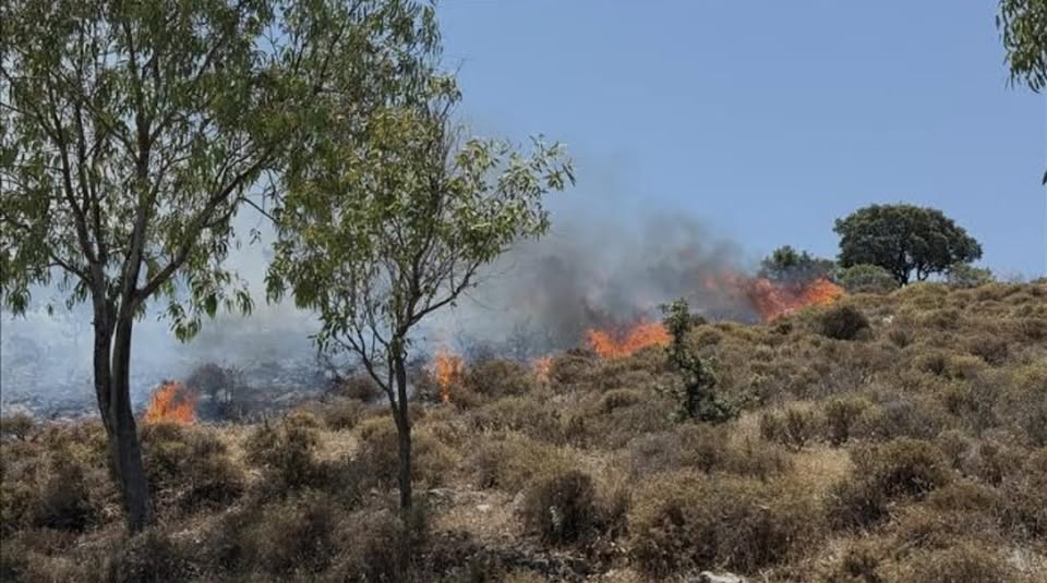 Yamaçköy’deki orman yangını için acil destek çağrısı yapıldı