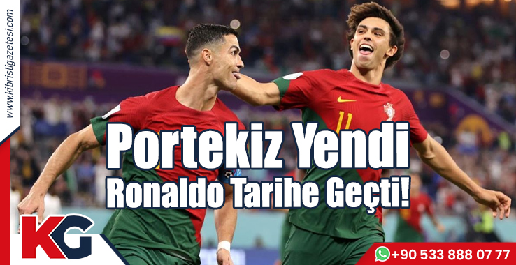 Portekiz Yendi, Ronaldo Tarihe Geçti!