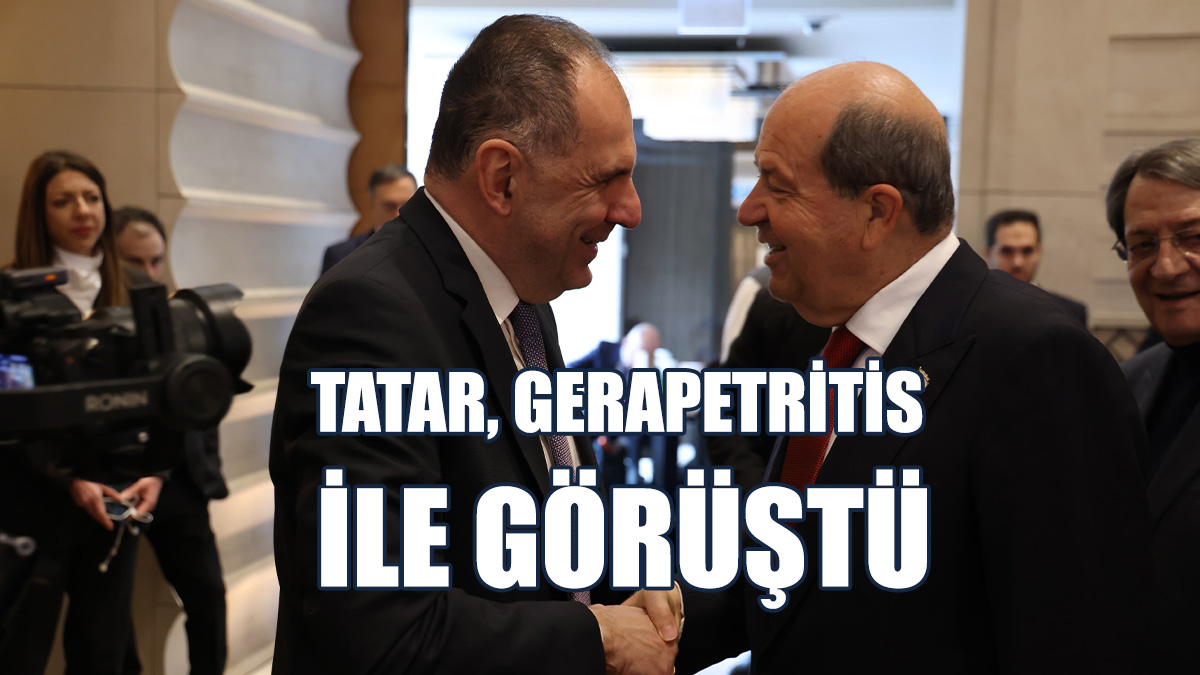 Tatar, Eski Rum Lider Nikos Anastasiadis Ve Rum Heyet İle De Görüştü