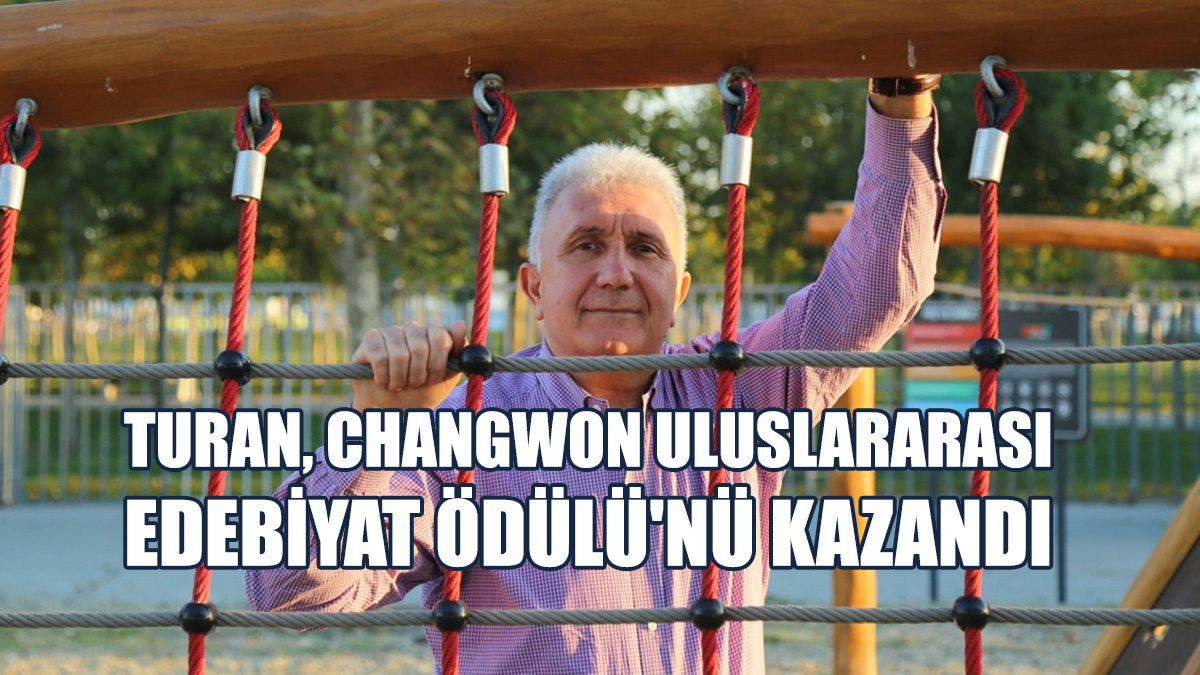 Metin Turan, Changwon Uluslararası Edebiyat Ödülü'nü Kazandı