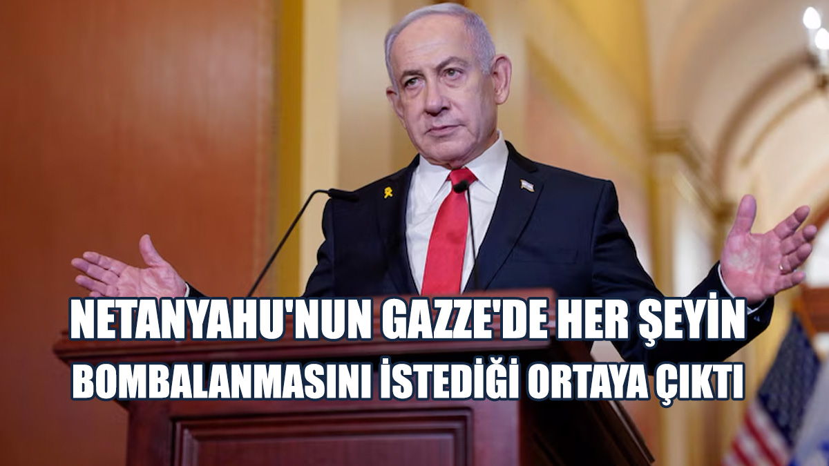 Netanyahu: Gazze'de İlk 48 Saatte 1500 Hedefe Saldırı Düzenledik