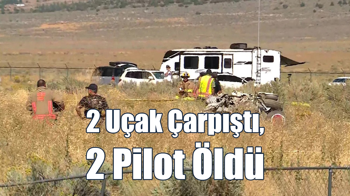2 Uçak Çarpıştı, 2 Pilot Öldü