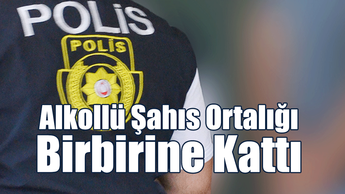 Alkollü Şahıs Ortalığı Birbirine Kattı