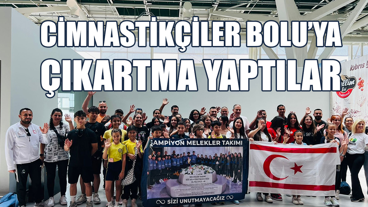 Cimnastikçiler Kalabalık Bir Kafileyle Bolu’ya Gitti