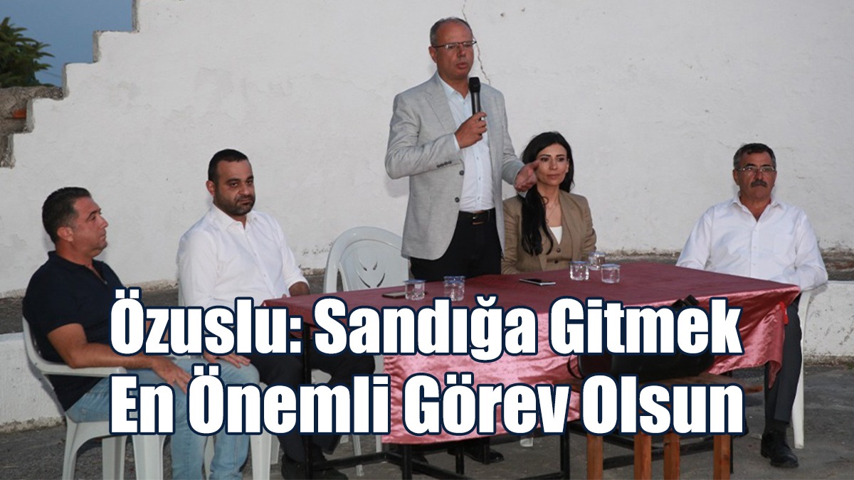 “Memleketi Yaşanmaz Hale Getirenlere Kıbrıs Türk Halkı Tepkisini Ortaya Koyacak”