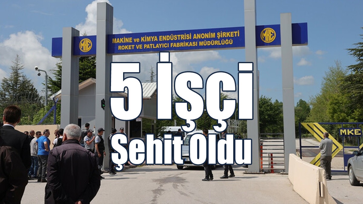 Roket Ve Patlayıcı Fabrikasında Patlama!