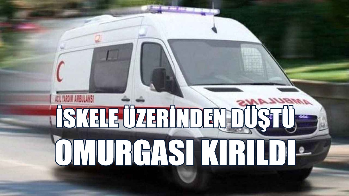 Arapköy'de İş Kazası