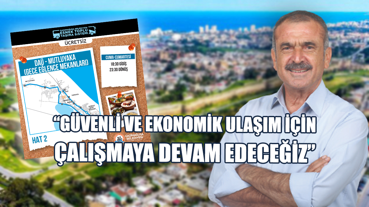 Gazimağusa Belediyesinden Alkollü Araç Kullanımına Karşı Tedbir!