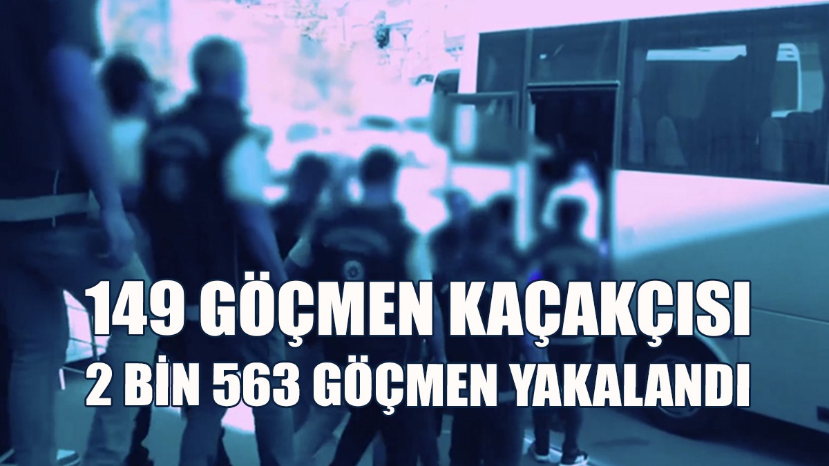 "Kalkan-25" Operasyonlarında Göçmen Kaçakçıları Ve Göçmenler Yakalandı