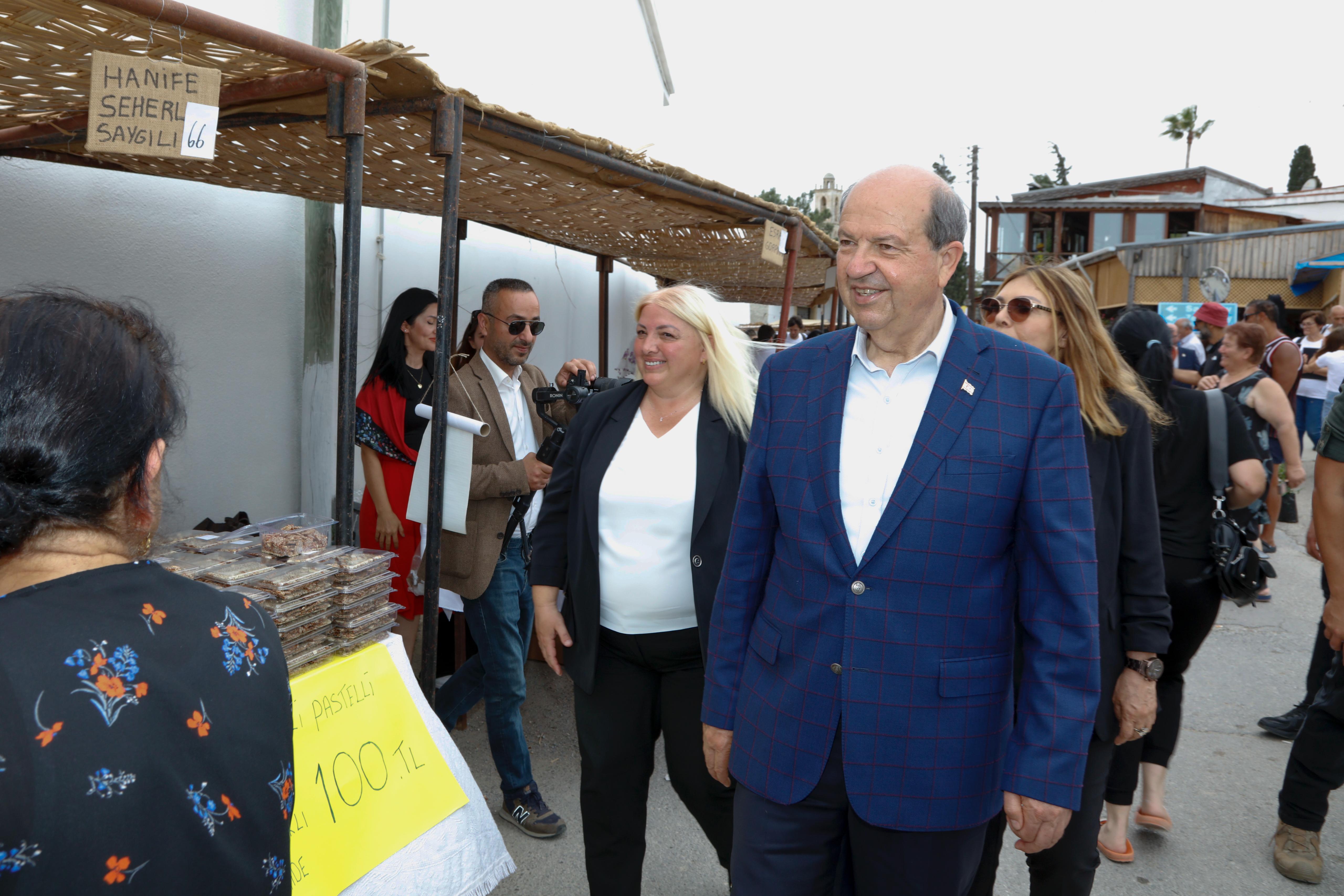 Tatar: İskele ve Karpaz gelişmeye devam ediyor