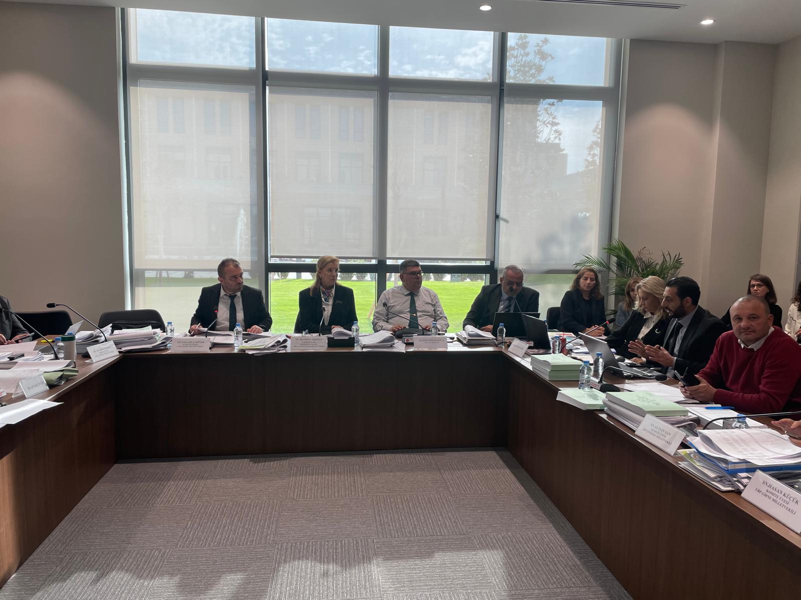 Bugünkü görüşmeler Maliye Bakanlığı bütçesi ile başladı