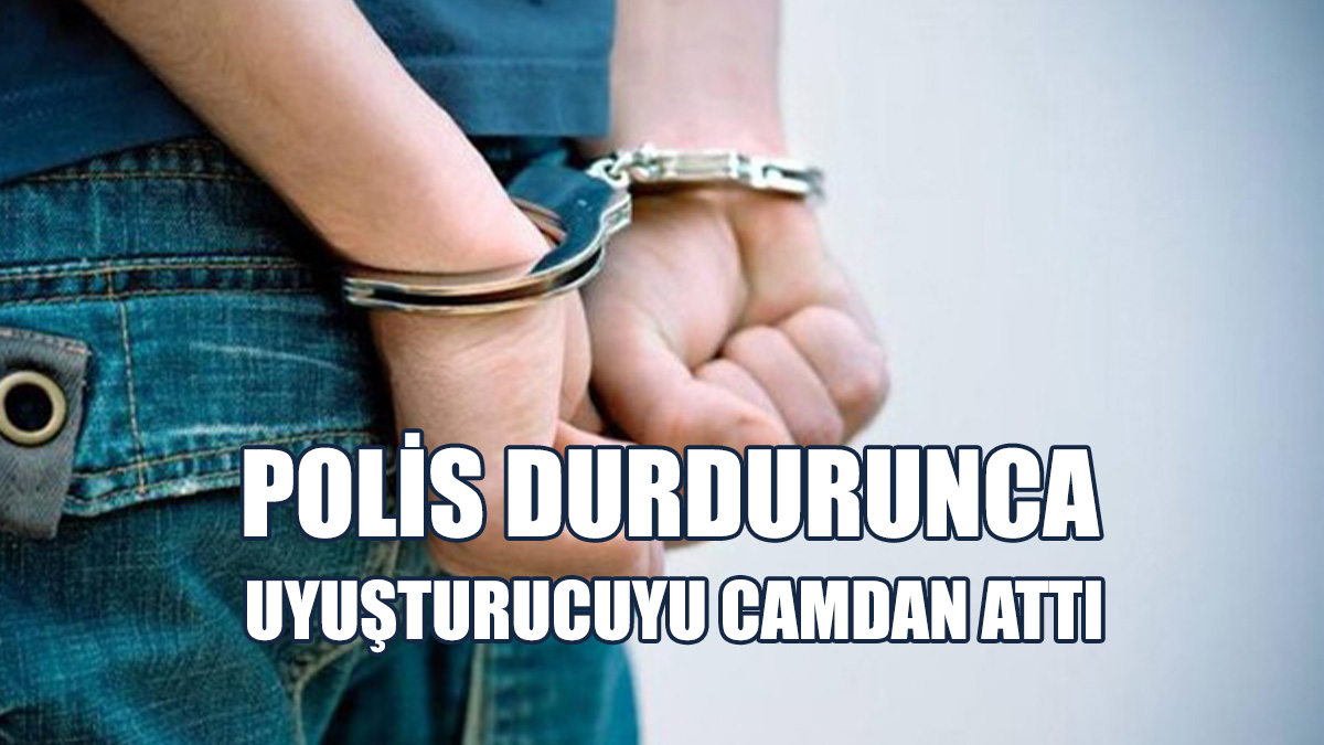 Sürat Sebebiyle Durdurulan Araçta Uyuşturucu Tespit Edildi