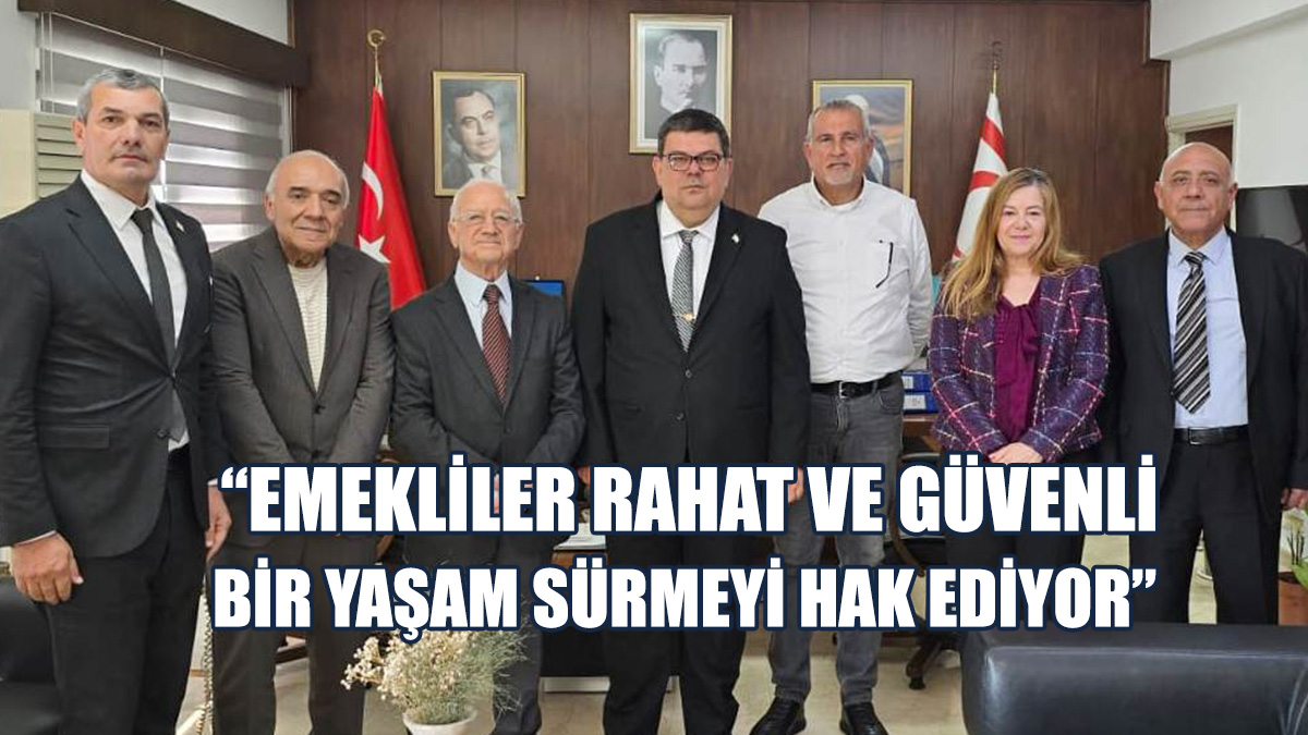Berova, Emekliler Derneği Heyetini Kabul Etti