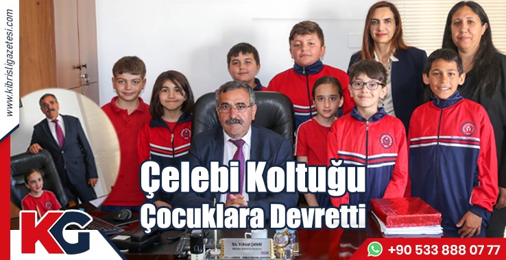 Çelebi Koltuğu Çocuklara Devretti