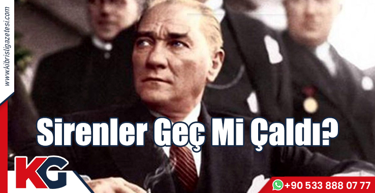 Sirenler Geç Mi Çaldı?