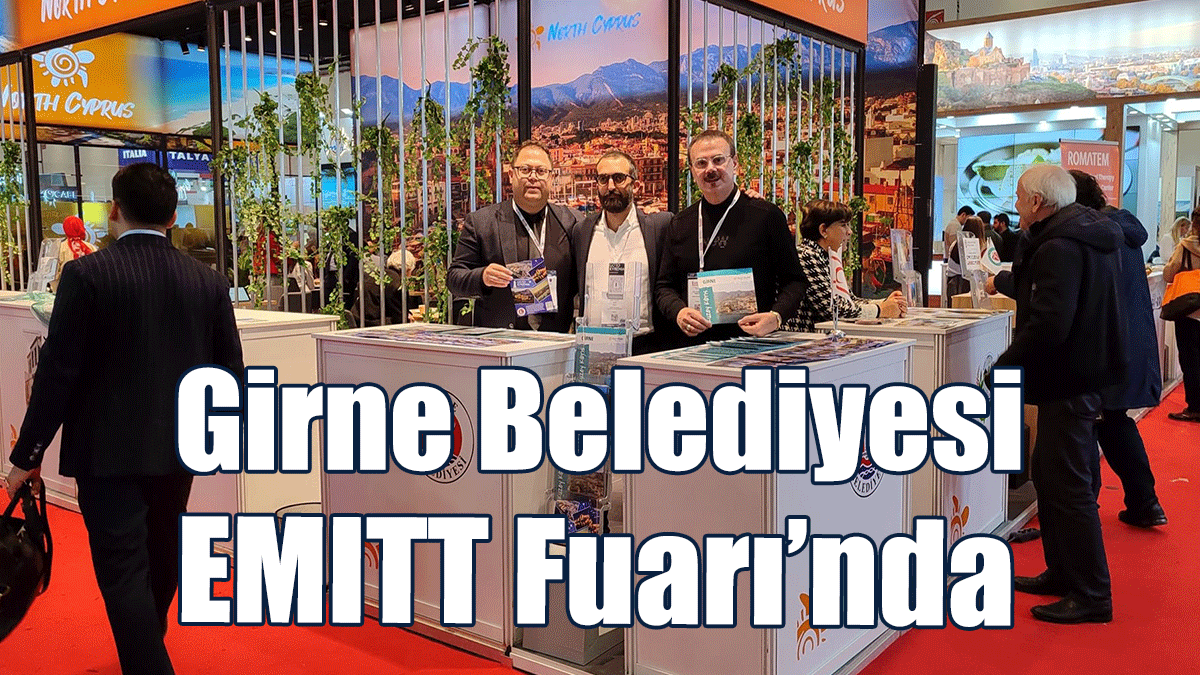 Girne Belediyesi EMITT Fuarı’nda