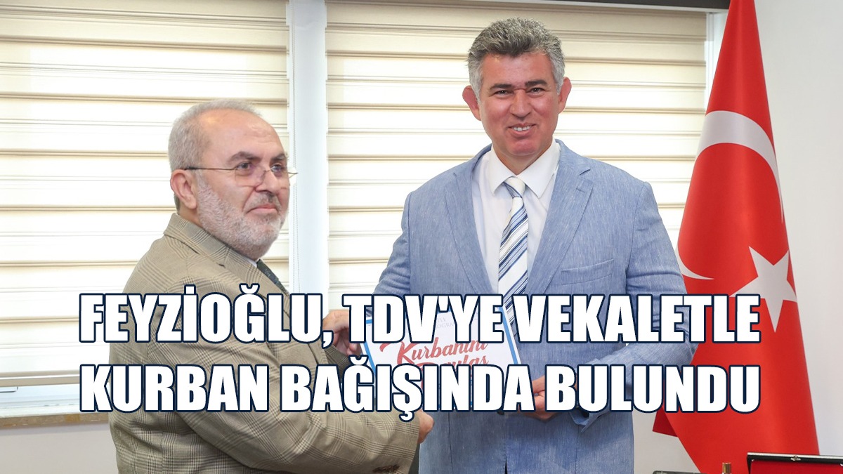 Feyzioğlu: Kurbanımızı Paylaşıyoruz, Kardeşimizle Yakınlaşıyoruz