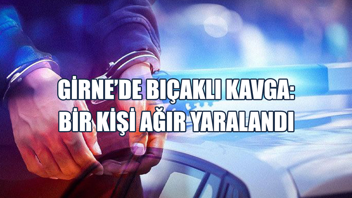 25 Yaşındaki Genç Karnından Bıçaklandı, Yoğun Bakımda