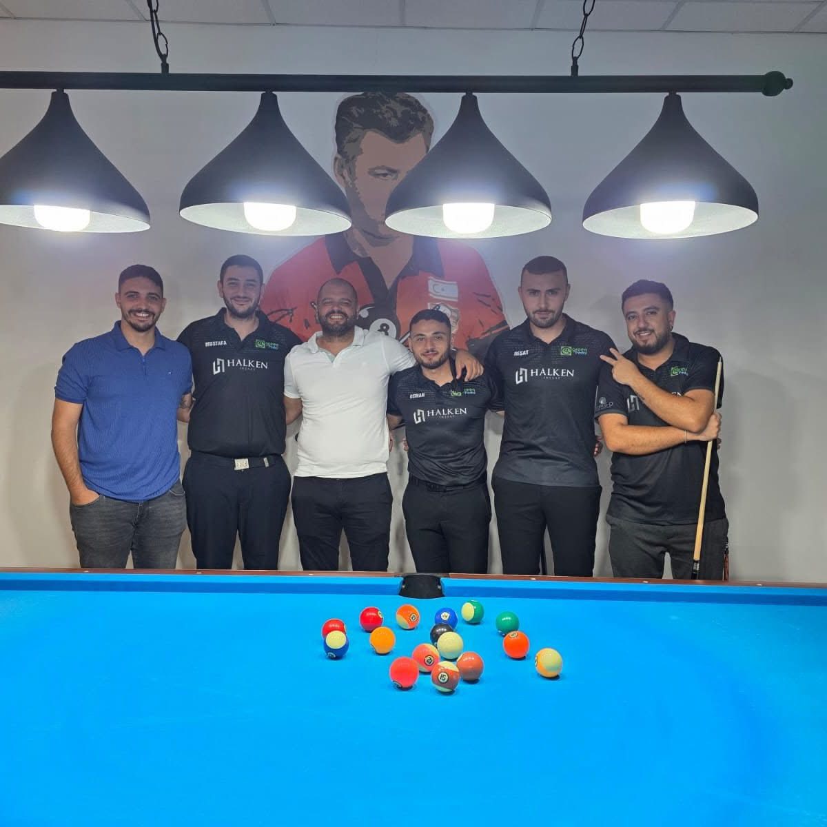 Bilardo lig şampiyonu Green Pedal Spor Kulübü
