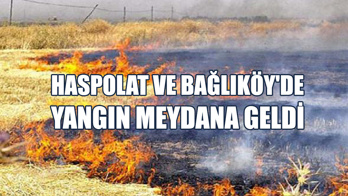 Yangınlar Sonucunda Maddi Hasar Meydana Geldi