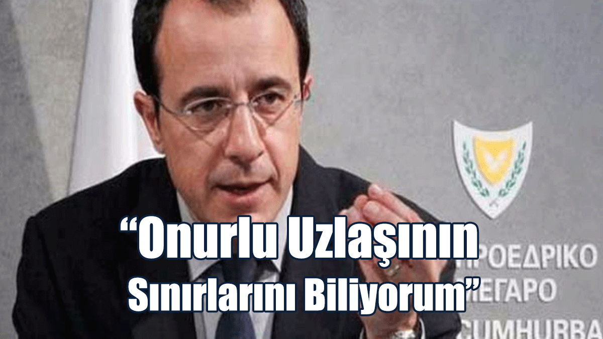 Hristodulidis: Onurlu Uzlaşının Sınırlarını Biliyorum