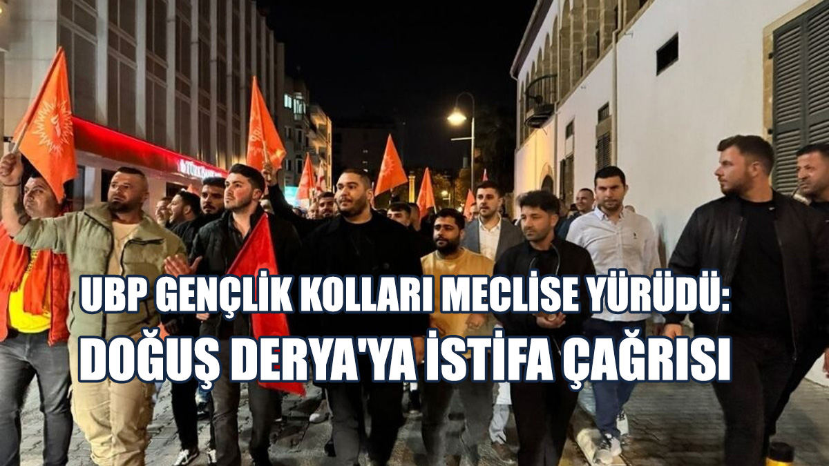 UBP Gençlik Kolları: Ziya Öztürkler Yalnız Değildir