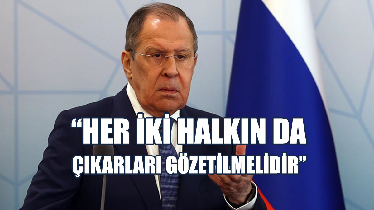 Lavrov: Kıbrıs Liderliği ABD’yle İşbirliği Yapıyor