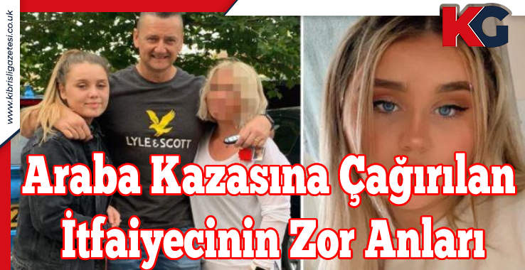 Araba Kazasına Çağırılan İtfaiyecinin Zor Anları