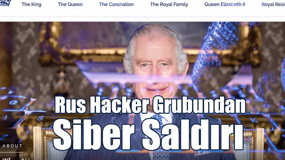 İngiliz Kraliyet Ailesinin Resmi İnternet Sitesine Siber Saldırı